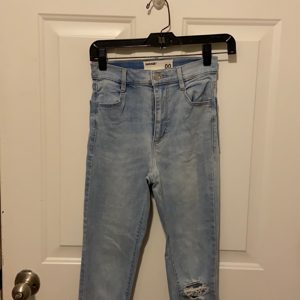 Denim light colored